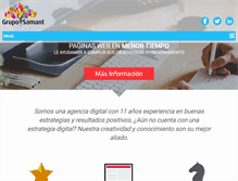 Tablet Screenshot of gruposamant.com